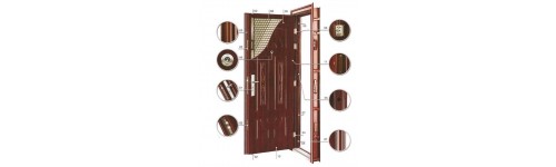 Fém biztonsági ajtók