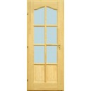 Fenyő íves kazettás