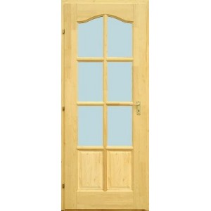 Fenyő íves kazettás