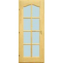 Fenyő íves kazettás